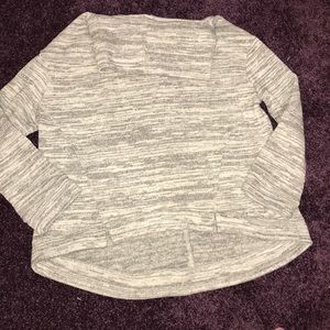 Anthropologie gray sweater